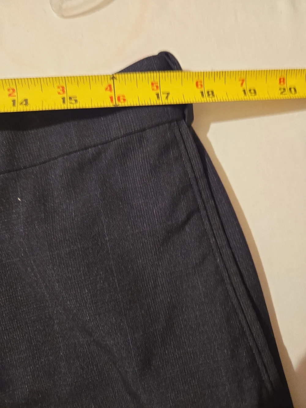 Roundtree &yorke Travelsmart Black Dress Pants For Men